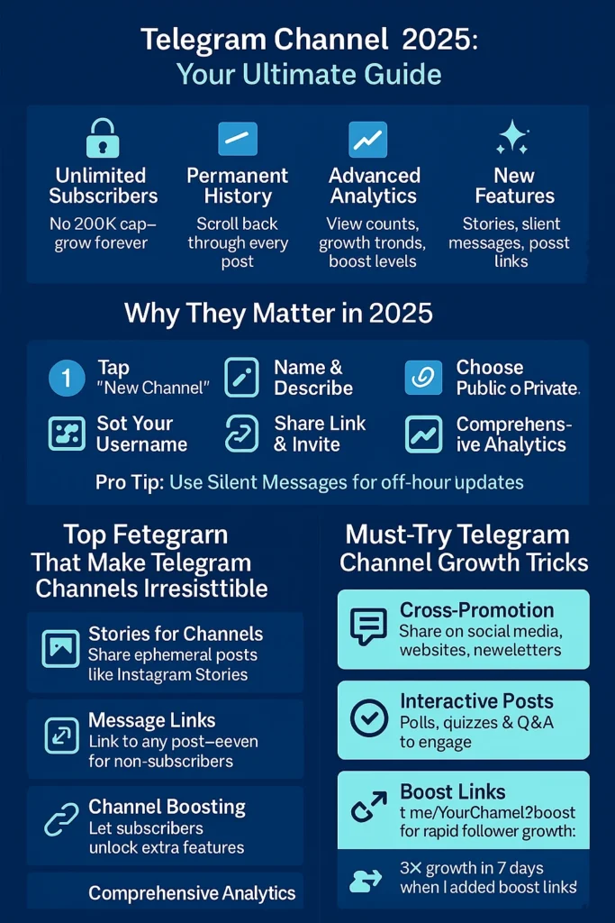 Your Ultimate Guide For Telegram Channels 2025