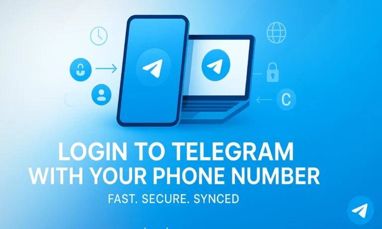 telegram login with phone number Fast and Securely